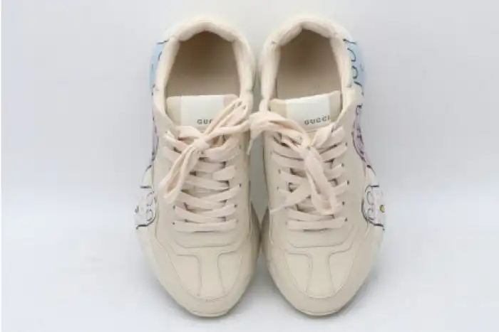 GUCC RHYTON LEATHER SNEAKER