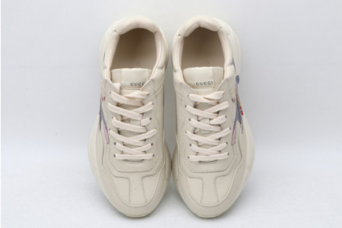 GUCC RHYTON LEATHER SNEAKER