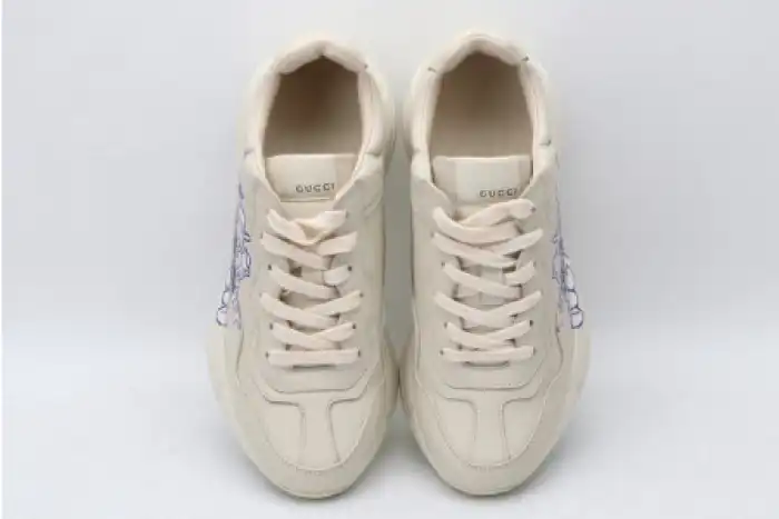 GUCC RHYTON LEATHER SNEAKER