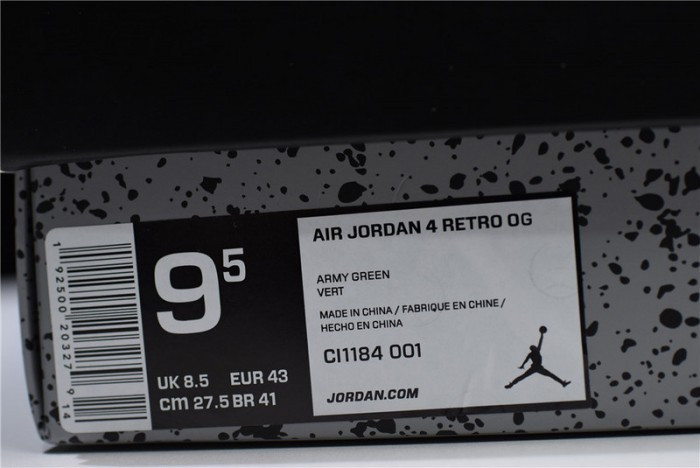 Air Jordan 4 Retro Black Laser CI1184-001