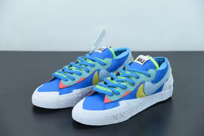 Rep Nike Blazer Low sacai KAWS Blue DM7901-400