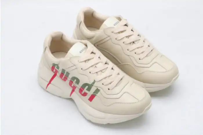 Cheap GUCC RHYTON LEATHER SNEAKER