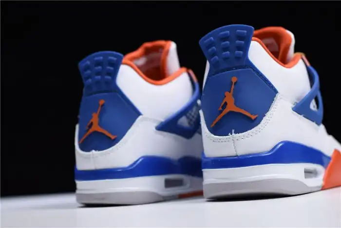 Rep Air Jordan 4 White Bright Crimson-Royal Blue 308497-171