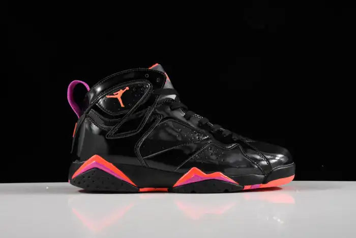 Chep Onekick Air Jordan 7 Retro Black Patent 313358-006