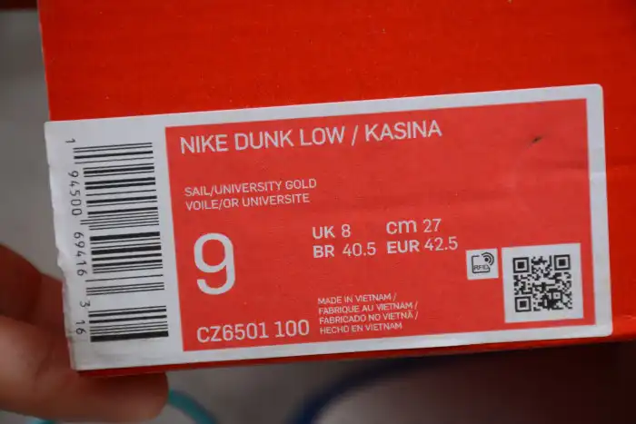 Rep Kasina x Nike Dunk Low CZ6501-100