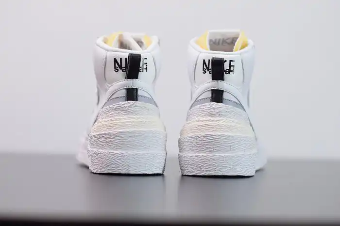 Cheap SACAI X NIKE BLAZER MID WHITE BV0072-100