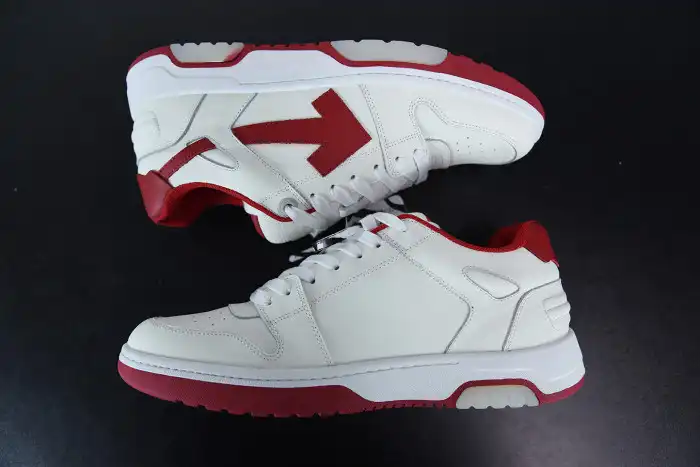 Cheap OFF WHITETM C O VIRGIL ABLOH OUT OF OFFICE LOW-TOP LEATHER SNEAKERS 