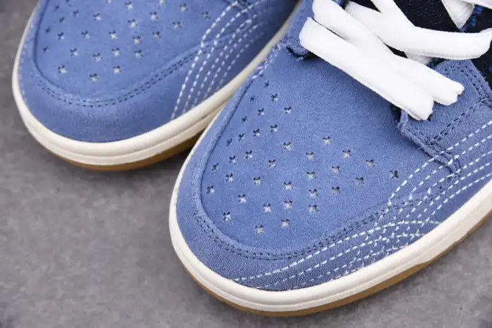 Rep Nike SB Dunk Low Denim Sashiko CV0316-400