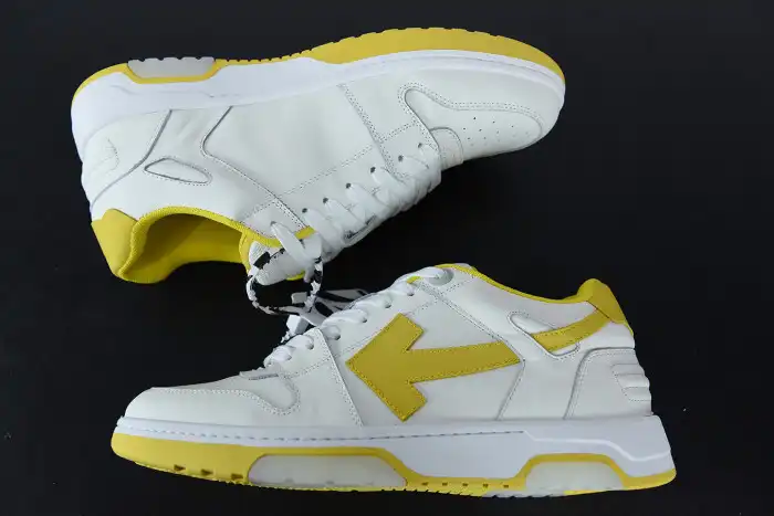 Rep OFF WHITETM C O VIRGIL ABLOH OUT OF OFFICE LOW-TOP LEATHER SNEAKERS 