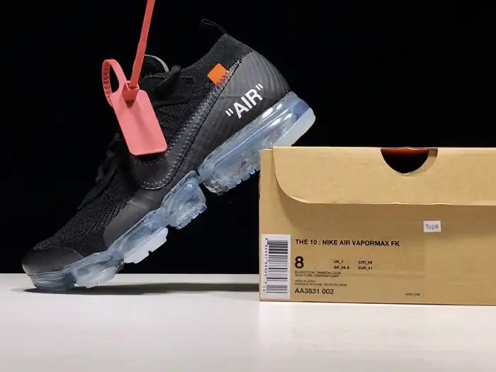 Rep Off-White x Nike Air VaporMax FK Black AA3831-002