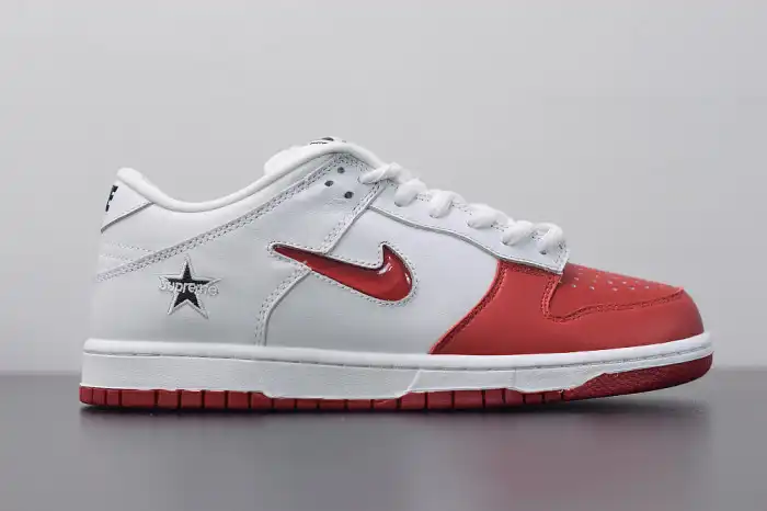 Cheap Nike SB Dunk Low Jewel Swoosh Red CK3480-600