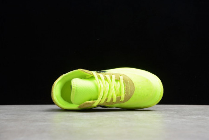 Onekick AIR FORCE 1 TD X OFF WHITE VOLT HYPER JADE CONE TODDLER BV0853-700