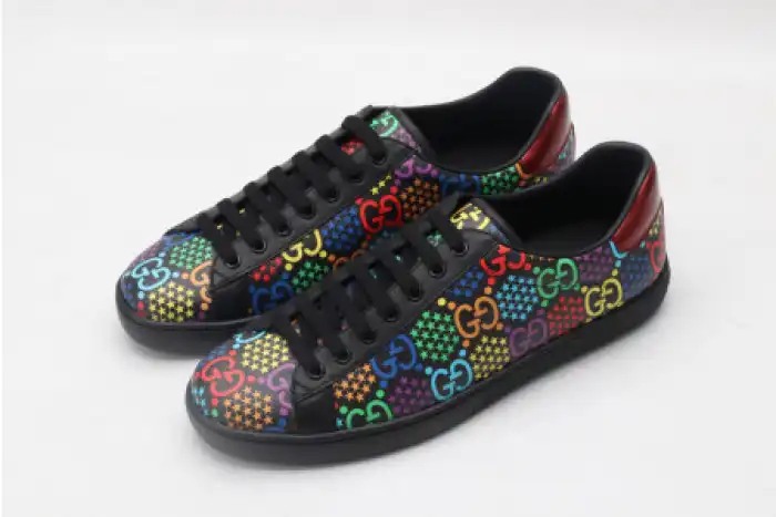 Rep Onekick GUCC ACE EMBROIDERED LOW-TOP SNEAKER 610085 H2020 1110