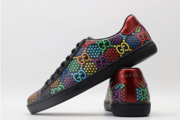 GUCC ACE EMBROIDERED LOW-TOP SNEAKER 610085 H2020 1110