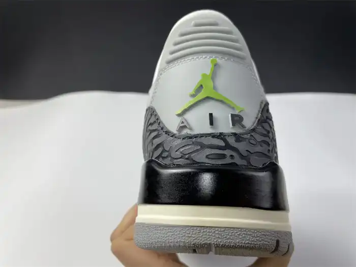 Cheap Air Jordan 3 Retro Chlorophyll 136064-006