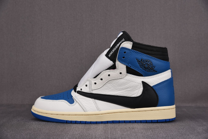 Onekick Air Jordan 1 Travis Scott Blue and White DH3227-105