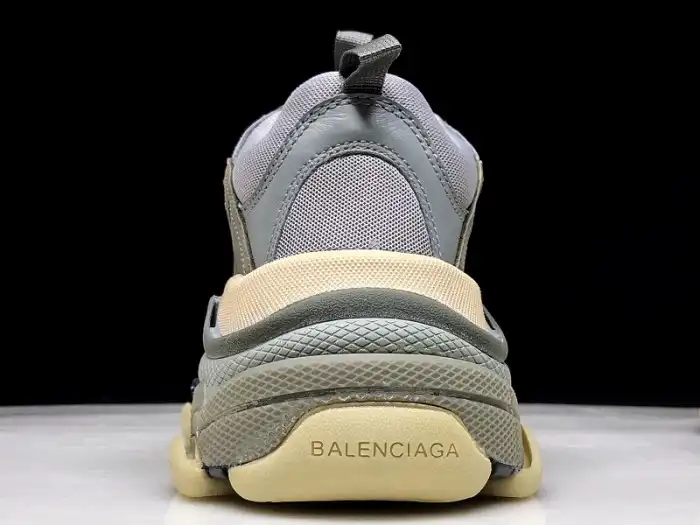 Cheap BLCG Triple S Grey Beige 656686 W06G01 1022