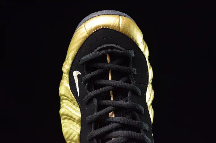 Cheap Nike Air Foamposite Pro Metallic Gold Black mens 624041-701