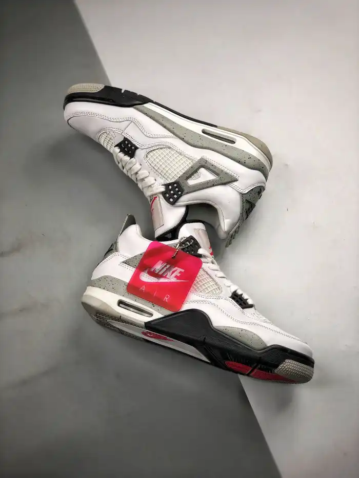 Rep Air Jordan 4 OG White Cement 840606-192 (nike)