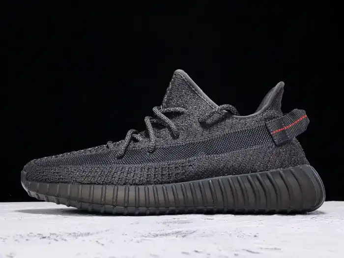 Adidas Yeezy Boost 350 V2 Static Black (Reflective) - FU9007