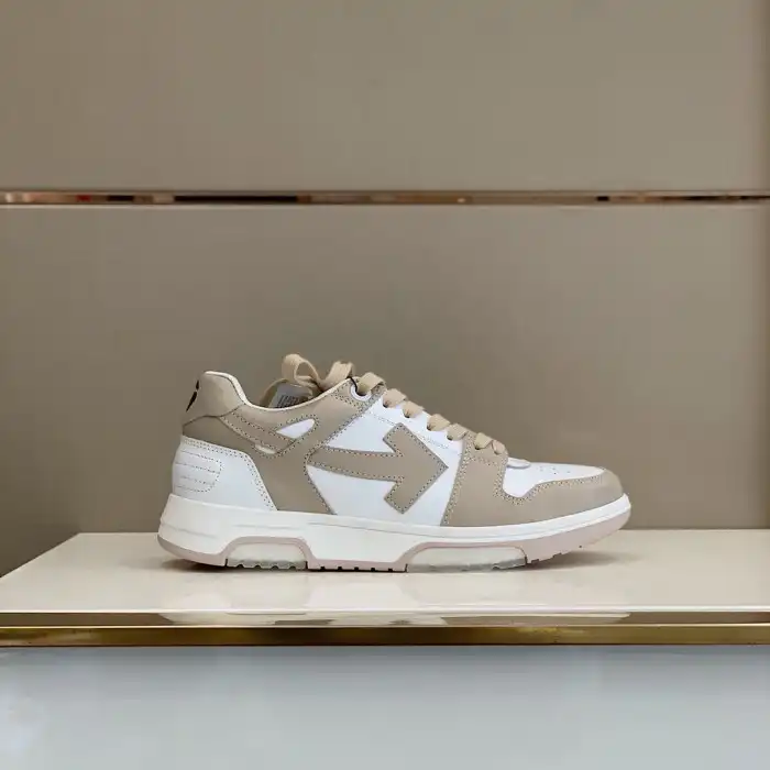 Rep OFF WHITETM C O VIRGIL ABLOH OUT OF OFFICE LOW-TOP LEATHER SNEAKERS 