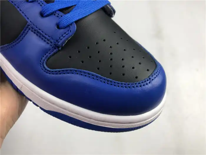 Nike Dunk Low Retro Black Hyper Cobalt (2021) DD1391-001