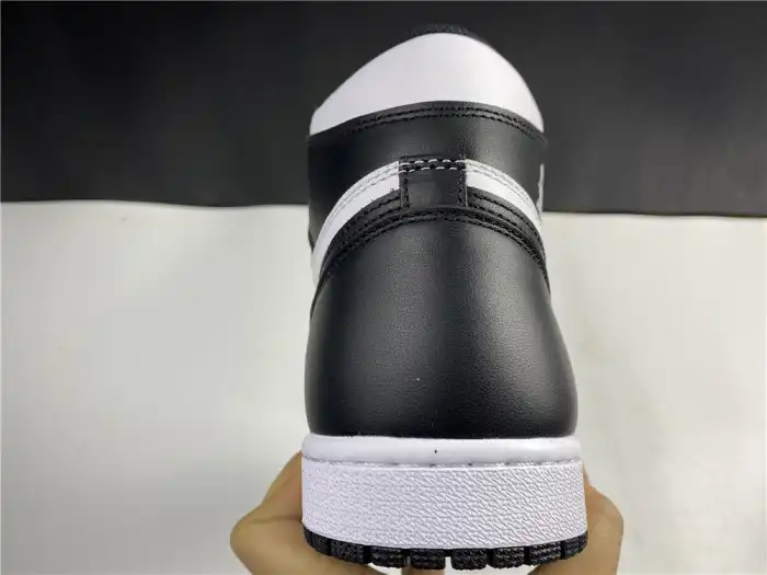 Rep Air Jordan 1 Retro Black White (2014) 555088-010