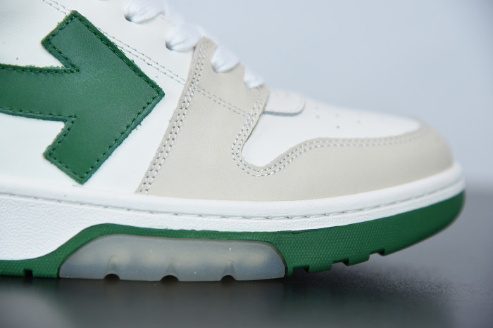 Onekick OFF WHITETM C O VIRGIL ABLOH OUT OF OFFICE LOW-TOP LEATHER SNEAKERS "OOO"