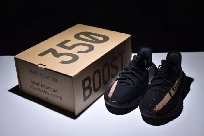 Rep Adidas Yeezy Boost 350 V2 Black Copper BY1605