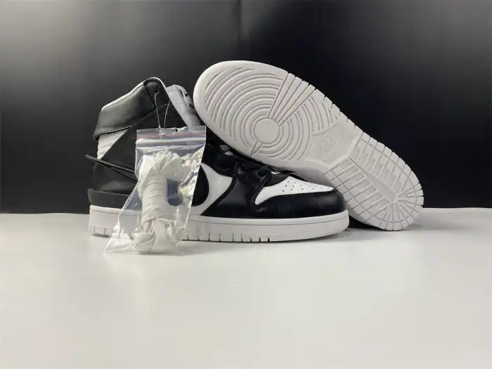 Rep Nike Dunk High Ambush Black White CU7544-001