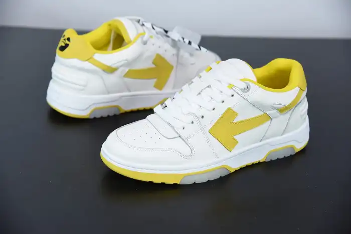 Rep OFF WHITETM C O VIRGIL ABLOH OUT OF OFFICE LOW-TOP LEATHER SNEAKERS 