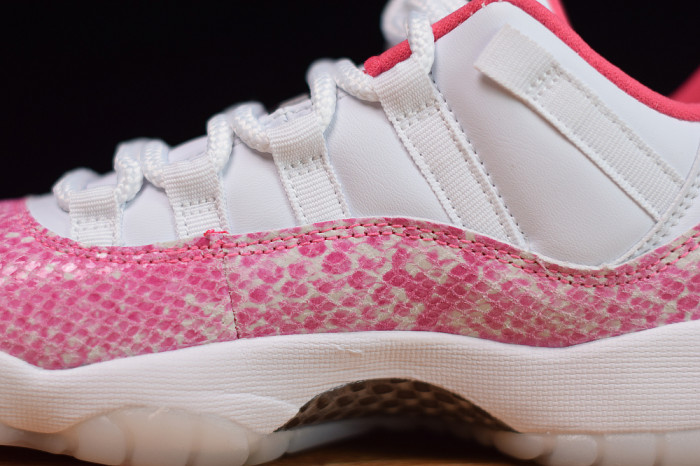 Air Jordan 11 Low WMNS Pink Snakeskin AH7860-106