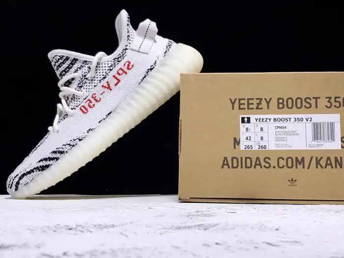 Adidas Yeezy Boost 350 V2 Zebra Black White CP9654