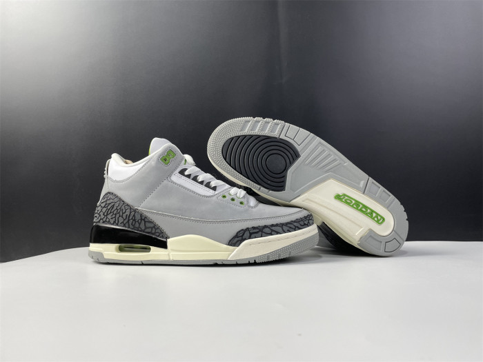 Onekick Air Jordan 3 Retro Chlorophyll 136064-006