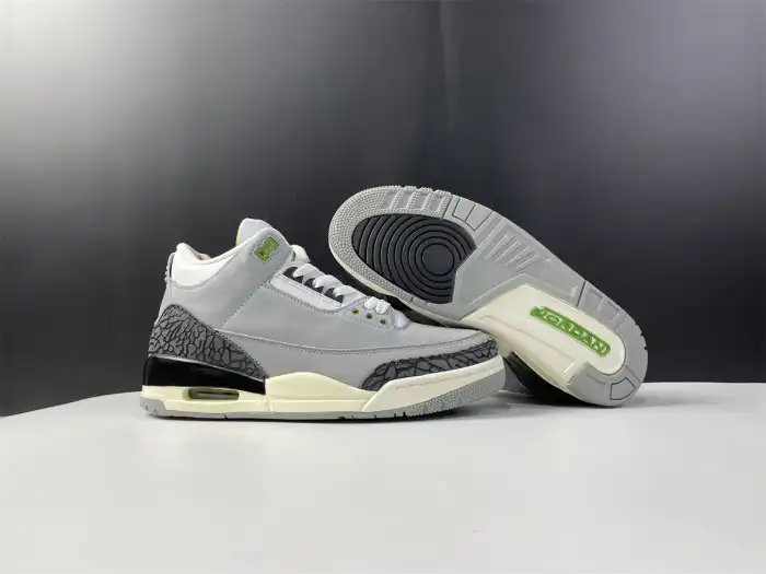 Air Jordan 3 Retro Chlorophyll 136064-006