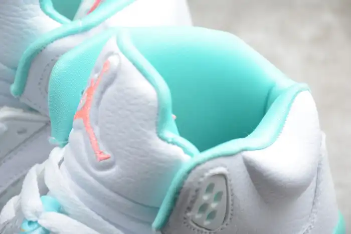 Rep Onekick Air Jordan 5 GS Light Aqua 440892-100