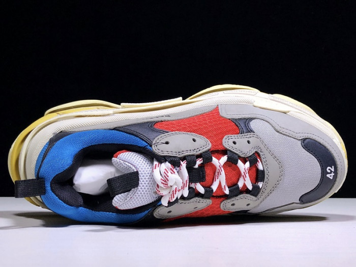 BLCG Triple S Grey Red Blue (2018 Reissue) 533883 W0902 4365