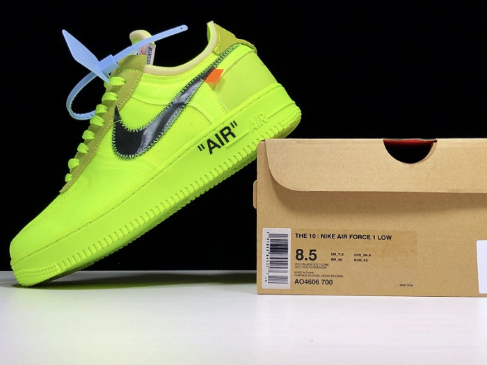 Onekick AIR FORCE 1 LOW OFF-WHITE VOLT AO4606-700