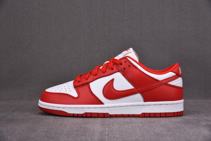 NIKE DUNK LOW UNIVERSITY RED WHITE CU1727-100