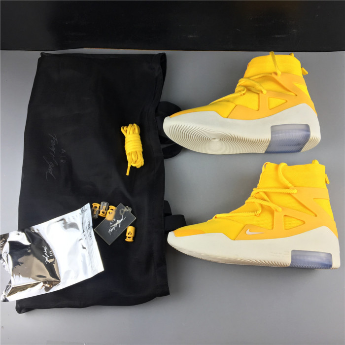 Nike Air Fear Of God 1 Yellow Amarillo AR4237-700