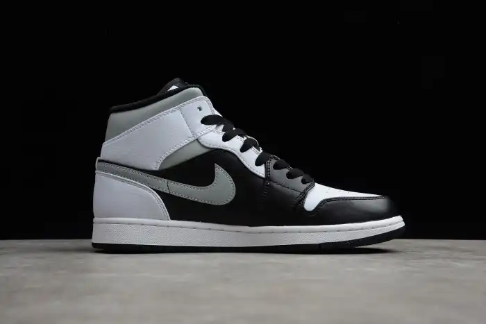 Rep AIR Jordan 1 Mid White Shadow 554724-073