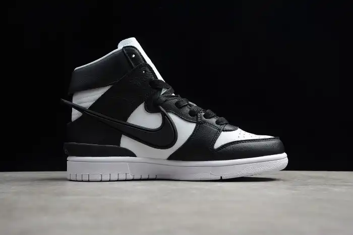 Rep Nike SB Dunk High Ambush Black White CU7544-001