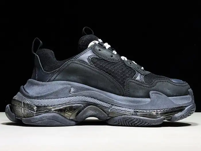 BLCG Wmns Triple S Trainer 'Black Clear Sole' 544351 W09O1 1000