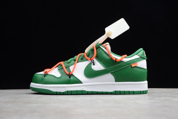 Onekick OFF-WHITE X Dunk Low "Pine Green" CT0856-100