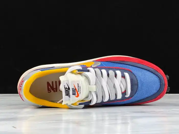 Cheap Sacai x Nike LDWaffle Trainer Varsity Blue Varsity Red BV0073-400