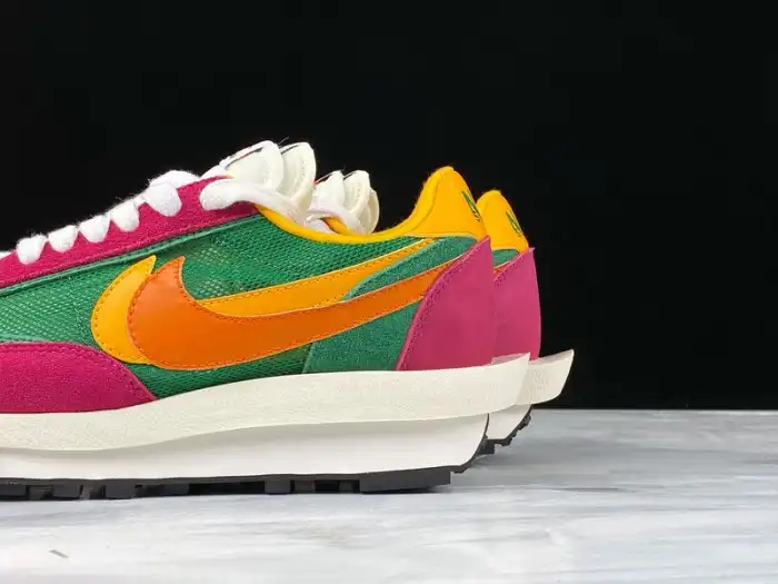 Cheap Sacai x Nike LDV Waffle 'Pink Green' BV0073-301