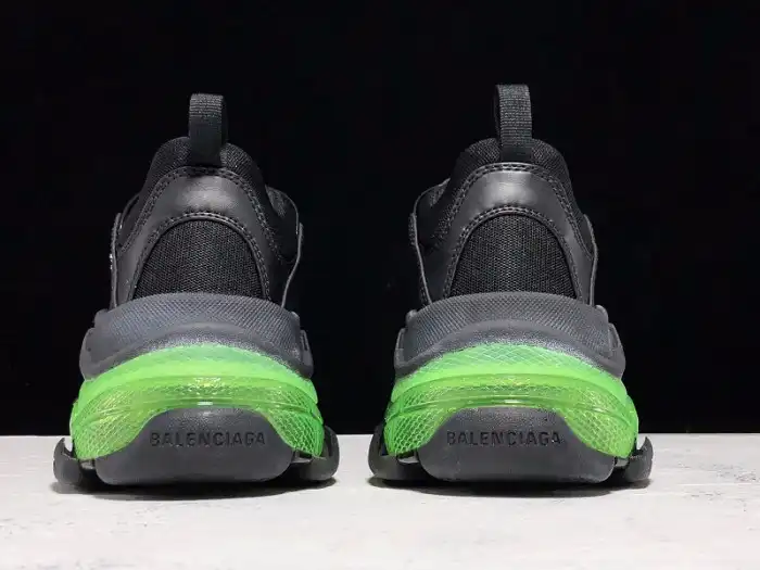 Cheap BLCG Triple S Black Yellow Fluo 541624 W09ON 1047