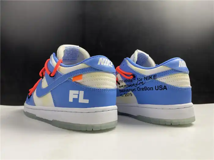 Rep OFF-WHITE X NIKE DUNK LOW CT0856 403