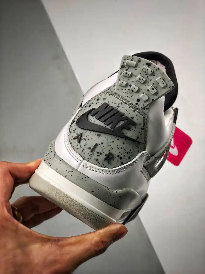 Rep Air Jordan 4 OG White Cement 840606-192 (nike)