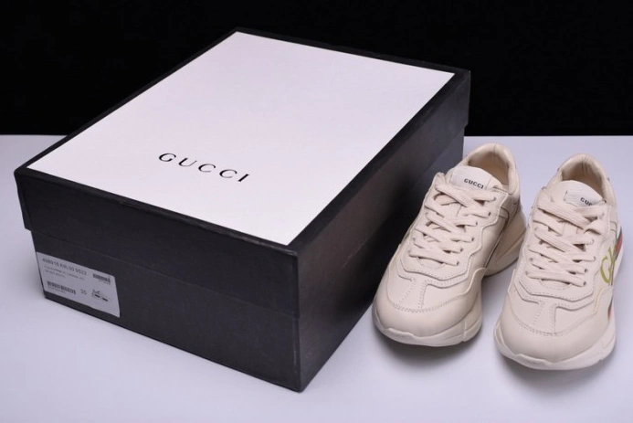 Cheap GUCC LOGO RHYTON VINTAGE TRAINER SNEAKER 500877 DRW00 9522